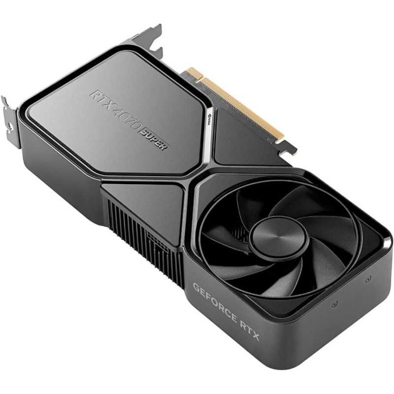 NVIDIA GeForce RTX 4070 Super 12GB GDDR6X Graphics Card in Titanium/Black