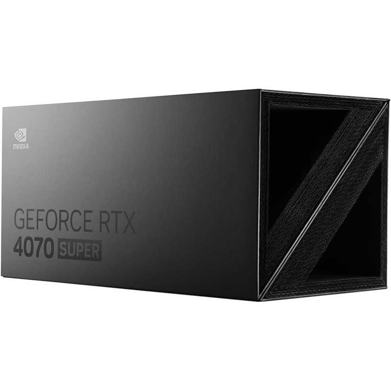 NVIDIA GeForce RTX 4070 Super 12GB GDDR6X Graphics Card in Titanium/Black