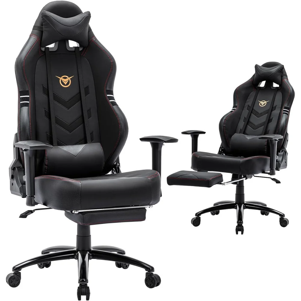 AutoFull M6 Gaming Chair w/ Dynamic Lumbar Support and Heated Ventilation