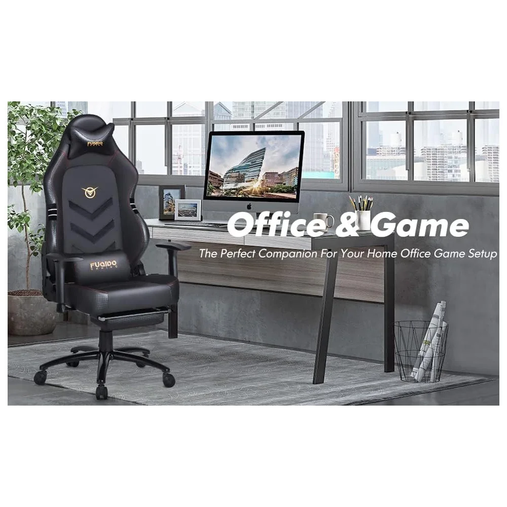 Big and Tall Racing Gaming Chair Designed for Comfort and Support