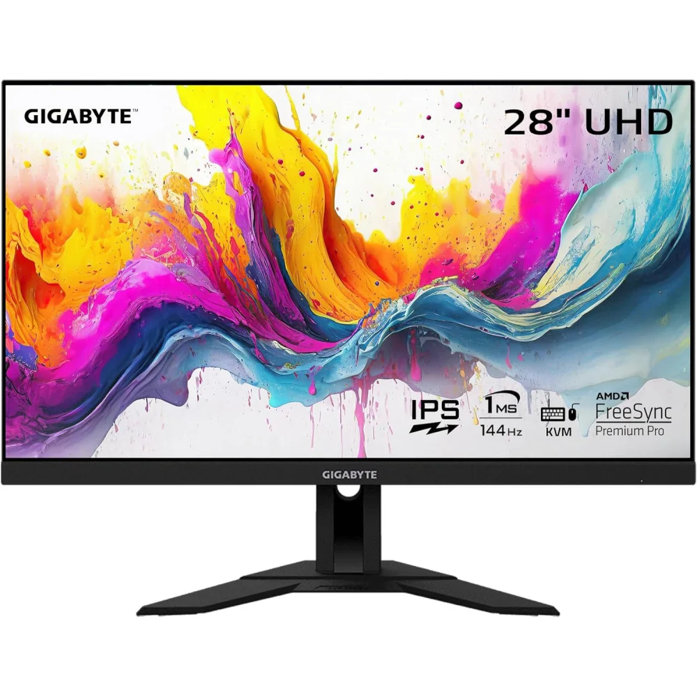 GIGABYTE M28U 4K Gaming Monitor w/ Lightning-Fast Response Time and Stunning Visuals