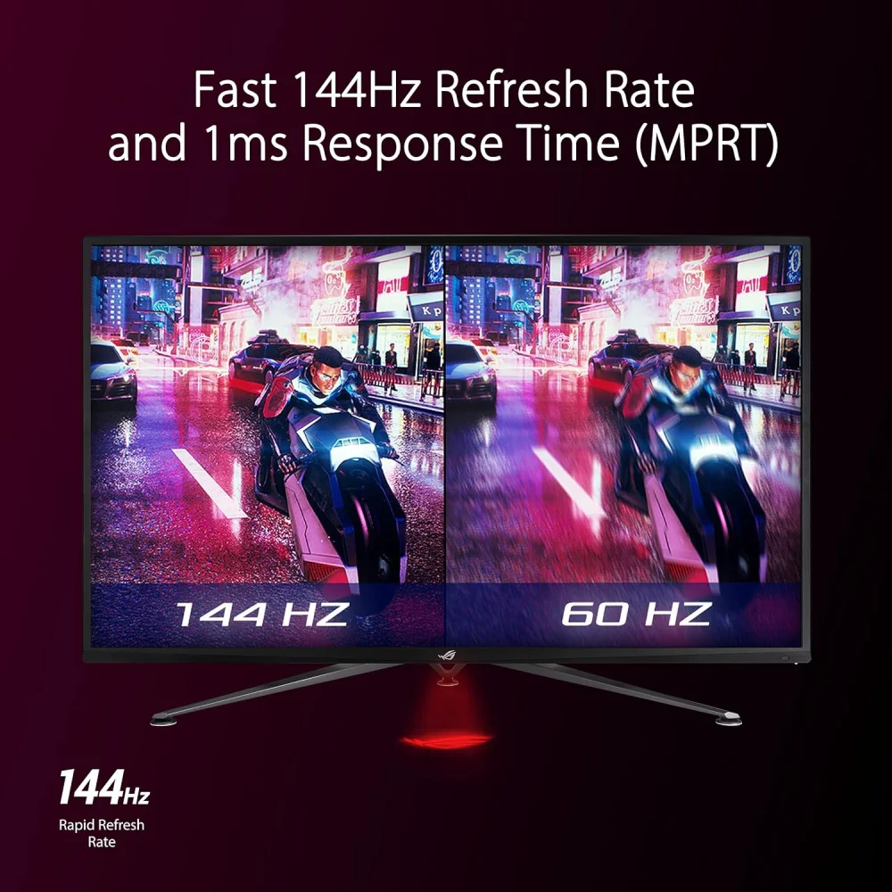 ASUS ROG Strix 37 inch 4K Gaming Monitor w/ 144Hz Refresh Rate and 1ms Response Time