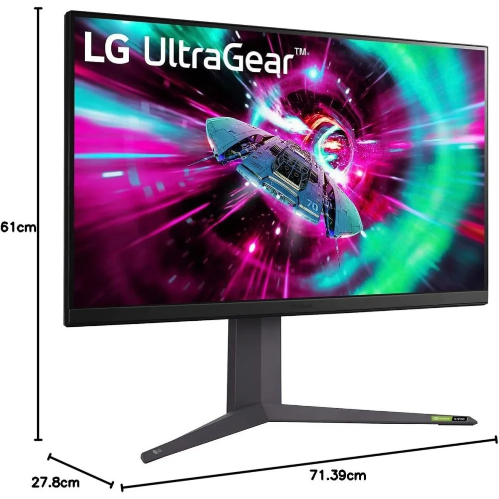 LG UltraGear 4K UHD Gaming Monitor w/ 144Hz Refresh Rate and Immersive HDR Technology