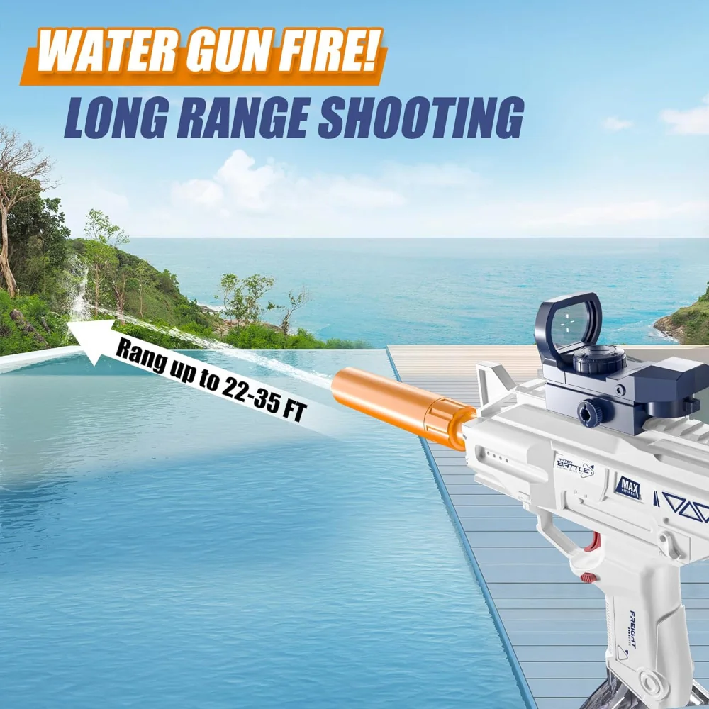 One-Touch Super Soaker Water Guns for Epic Water Battles