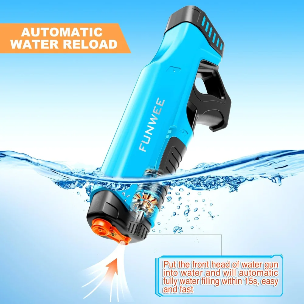 Electric Water Gun for Hours of Wet and Wild Fun