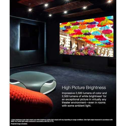 Home Cinema LS11000 4K Laser Projector with HDR10+ and 120 Hz Refresh Rate | TekChoice Electronics