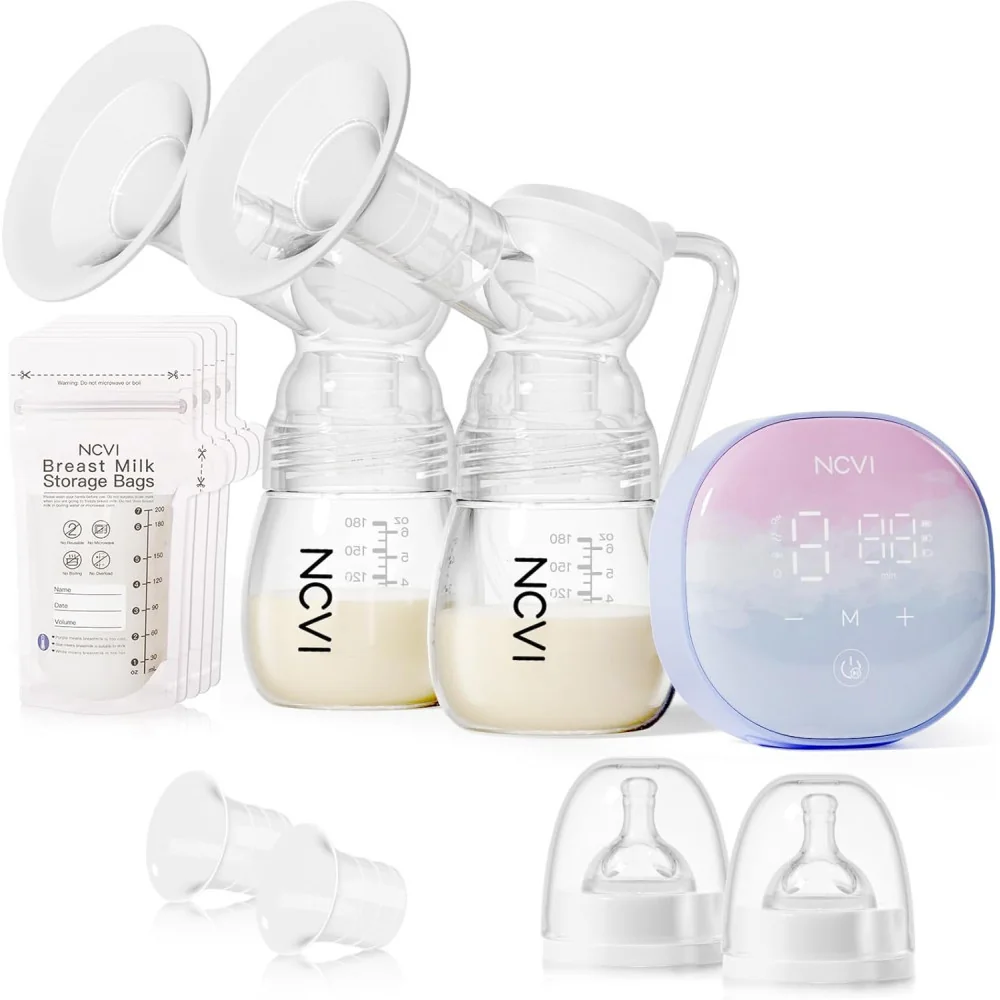 Double Electric Breast Pump for Busy Moms On-the-Go