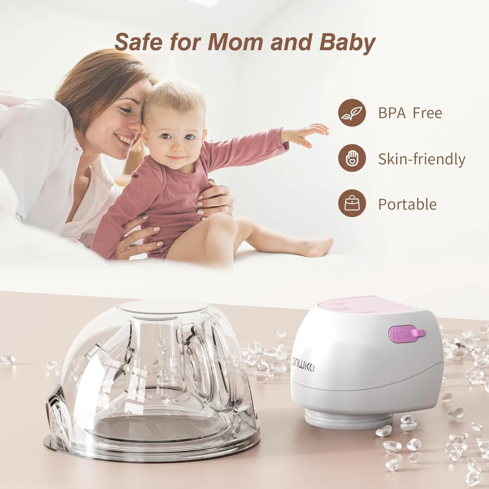 Ultra-Silent Hands-Free Electric Breast Pump