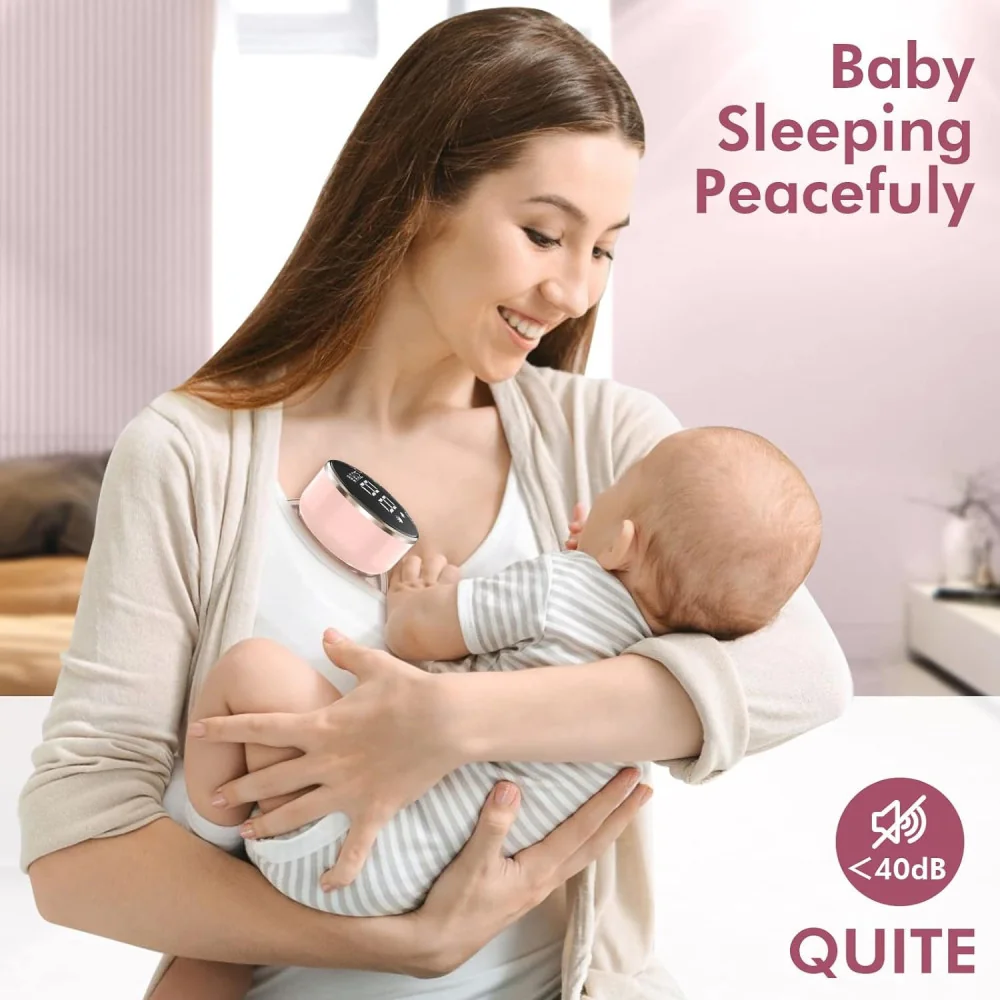 Portable Breast Pump w/ Extended Battery Life and Smart LED Display