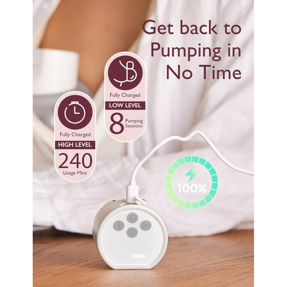 Hands-Free Breast Pump S12 Pro - Your Convenient Companion for Comfortable and Portable Pumping