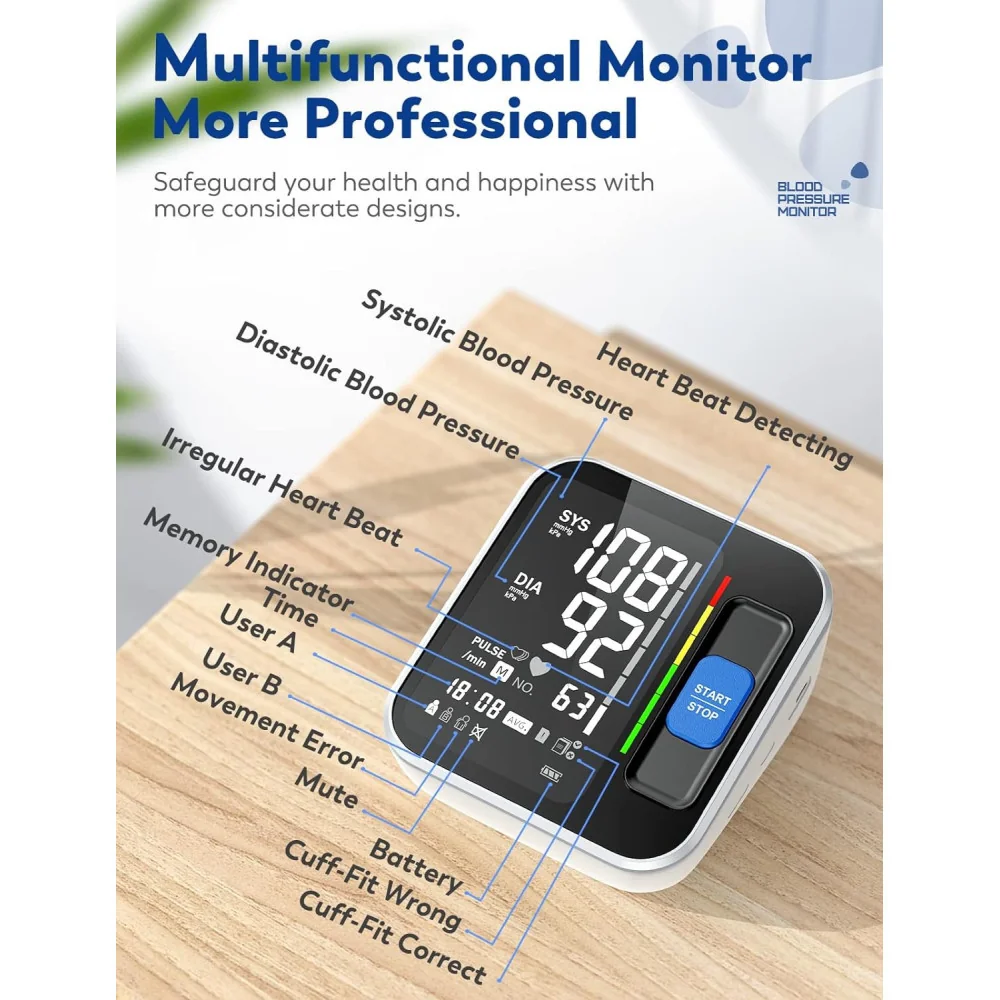 Smart Blood Pressure Monitoring for Home Use