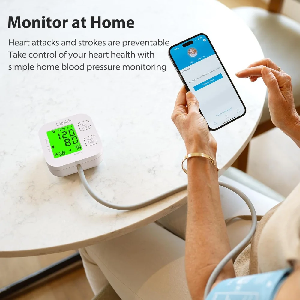 iHealth Track's Smart Blood Pressure Monitor
