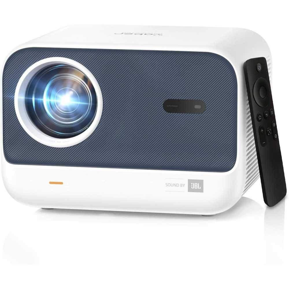 Smart 4K Projector with WiFi, Bluetooth, Auto Focus, Keystone Correction, 3D Dolby Audio, and 800 ANSI Lumens | TekChoice Electronics