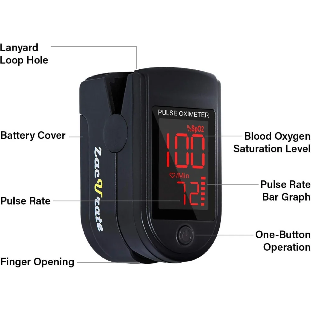 Zacurate Pro Series 500DL Fingertip Pulse Oximeter