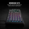 Corsair K55 CORE RGB Gaming Keyboard: Quiet, Responsive, and Spill-Resistant for Ultimate Performance