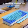 60% RGB Backlit Mini Gaming Keyboard for PC/Mac Users