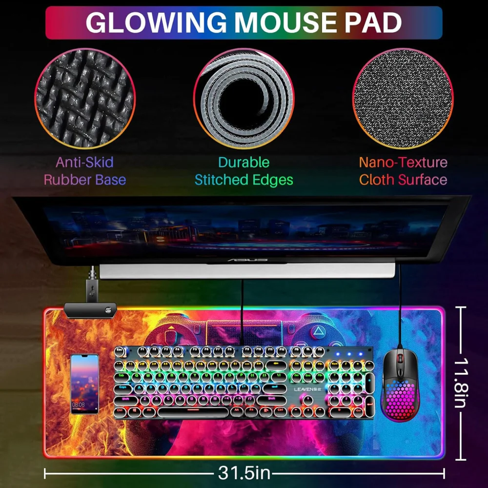 RGB Gaming XL Mouse Pad