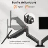 Dual Monitor Mount Stand for 13-32 in Screens