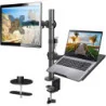 Single Monitor Desk Mount for Laptops and Computers