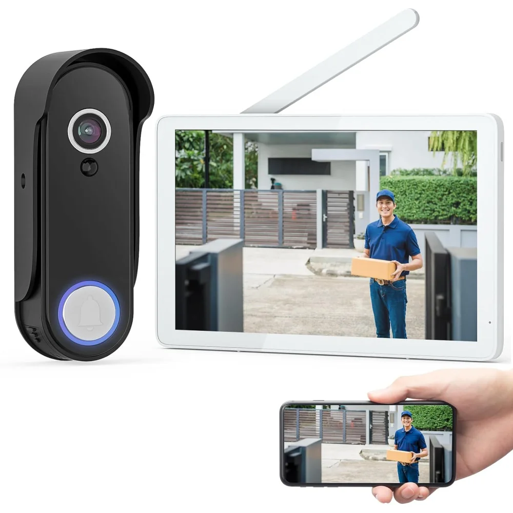 1080P HD Wireless Video Doorbell Intercom System: A Smart Solution for Enhanced Security and Convenience