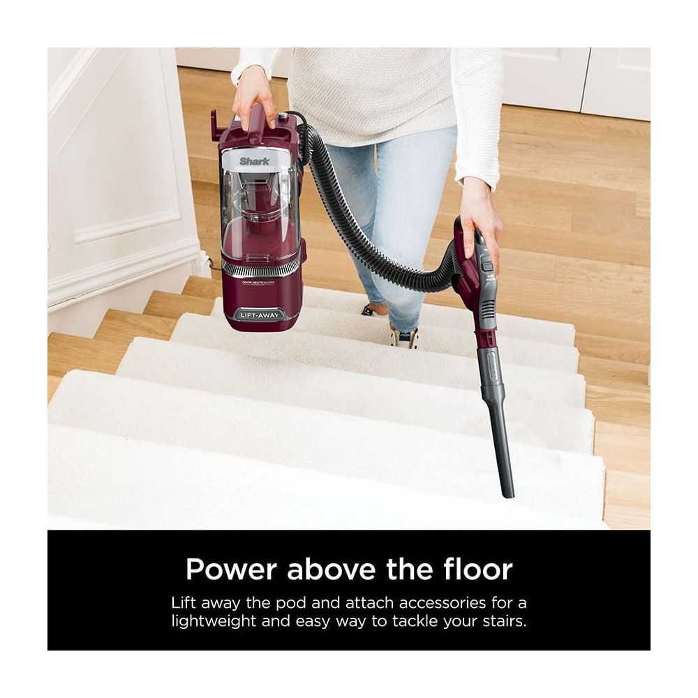 DETECT Lift-Away Corded Upright Vacuum Cleaner with Detect Technology | TekChoice Electronics