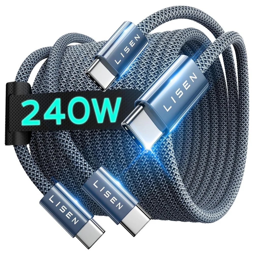 240W USB-C Charging Cable - The Fast Charging Solution for iPhone 15 and More