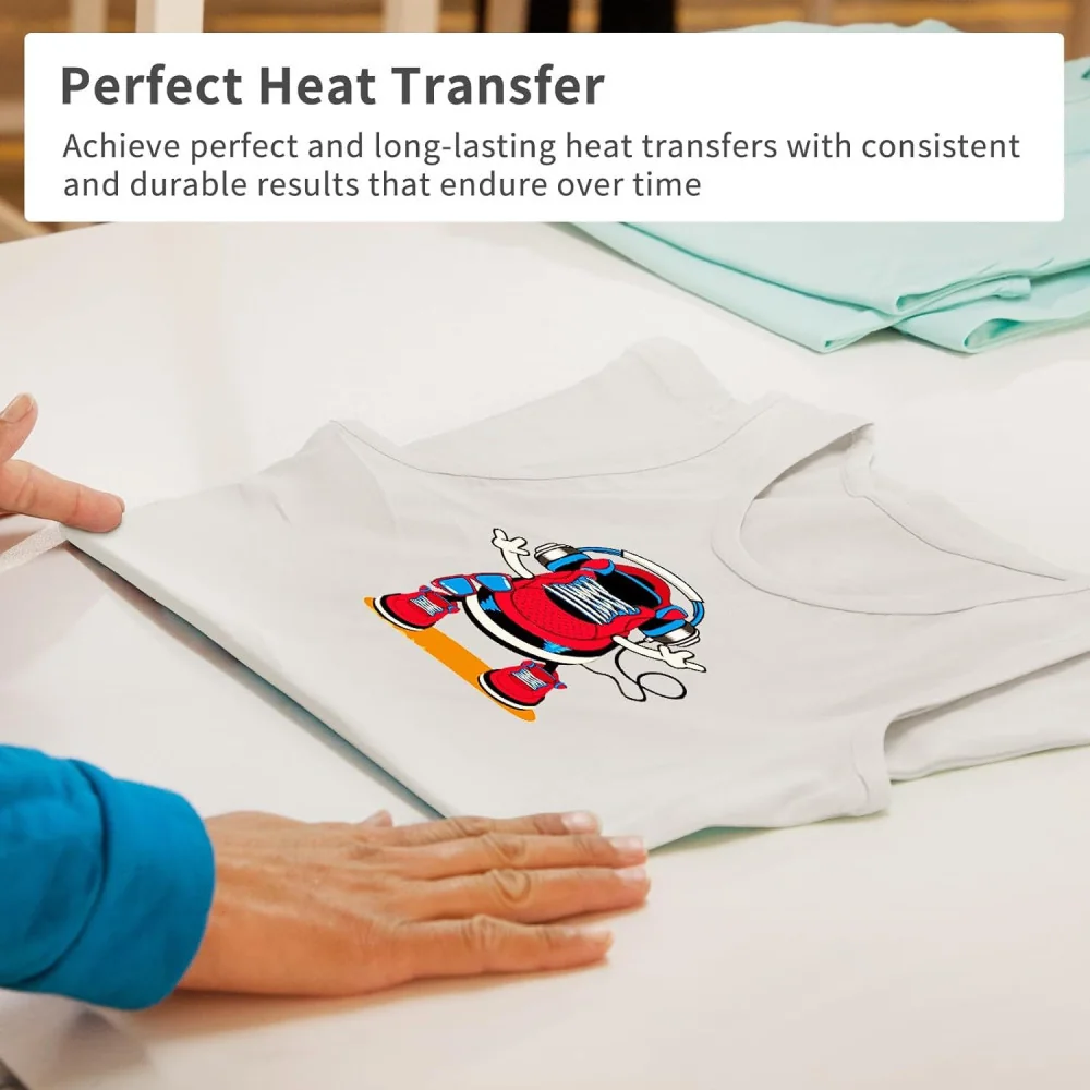 (15×12in) Auto Heat Press Machine for T-Shirts Vinyl, Sublimation, and Heat Transfer Projects