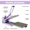(15x15in) Heat Press Industrial Quality Sublimation Heat Transfer Machine