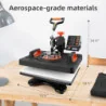 (12x15in) 11-in-1 Heat Press Industrial-Quality Sublimation Solution