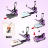 (15x15in) Digital Heat Press Machine For T-Shirt Heat Transfer Solution