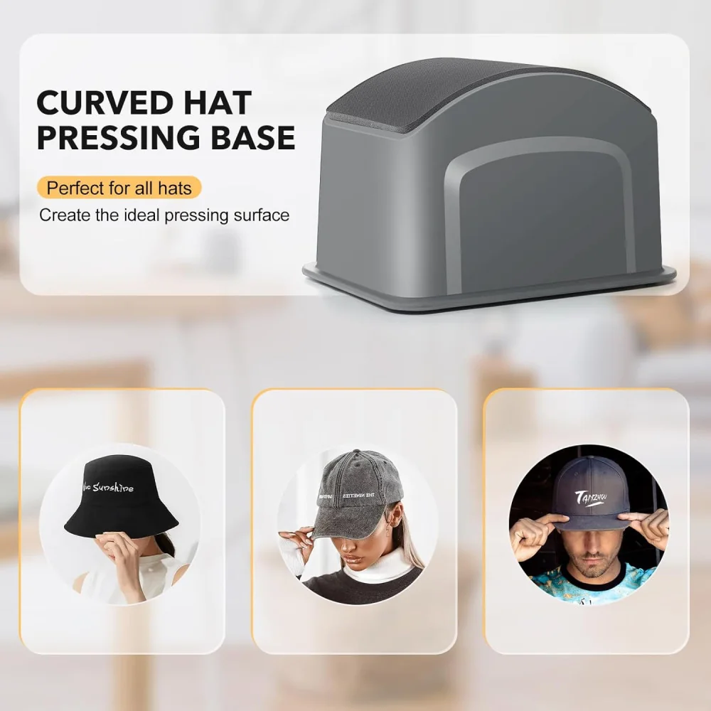 Mini Cap Heat Press for Easy & Precise Hat Decoration