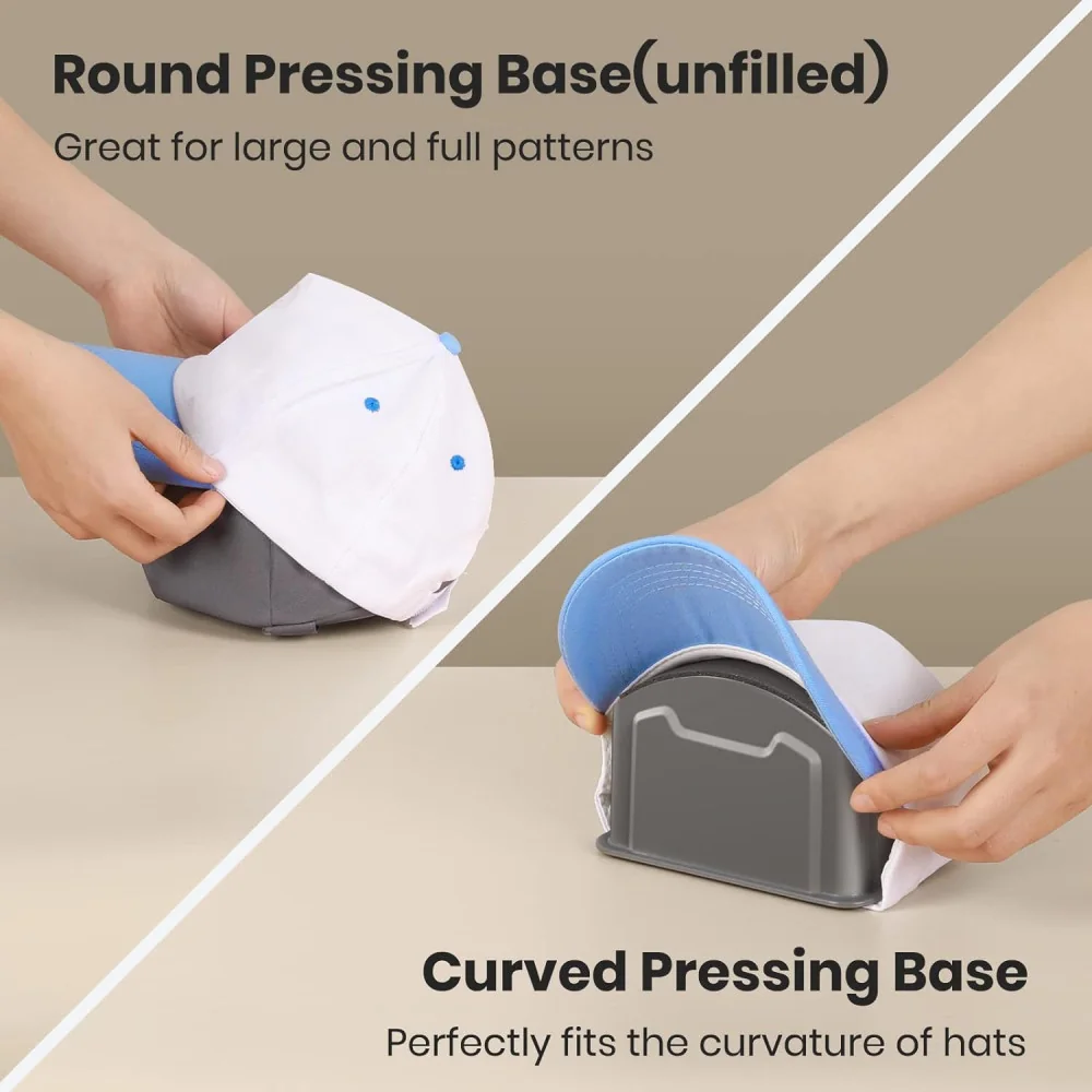 Mini Hat Press Machine for Perfectly Pressed Caps