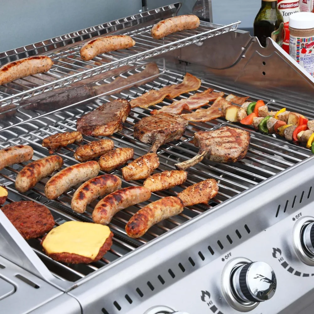 4-Burner Stainless Steel Gas Grill