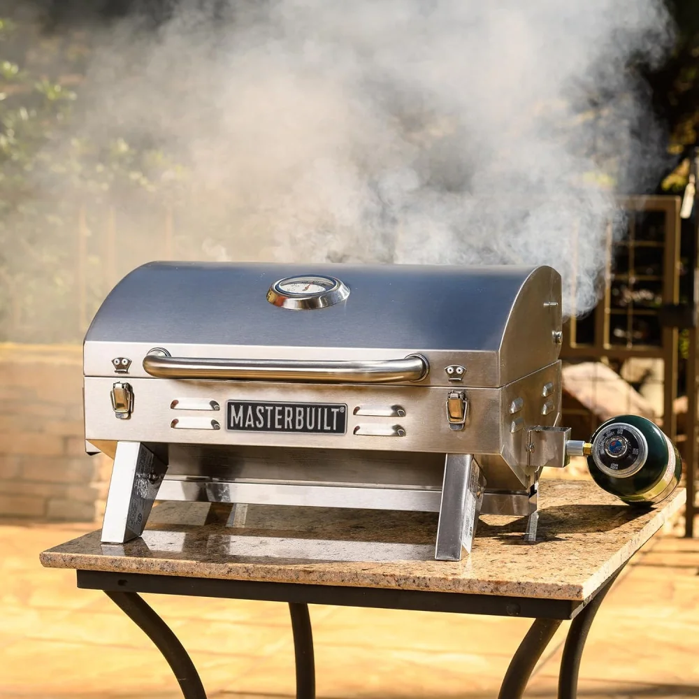 Stainless Steel Portable Propane Gas Grill
