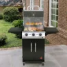Char-Broil Performance Series Convective 3-Burner Cart Propane Gas Stainless Steel Grill