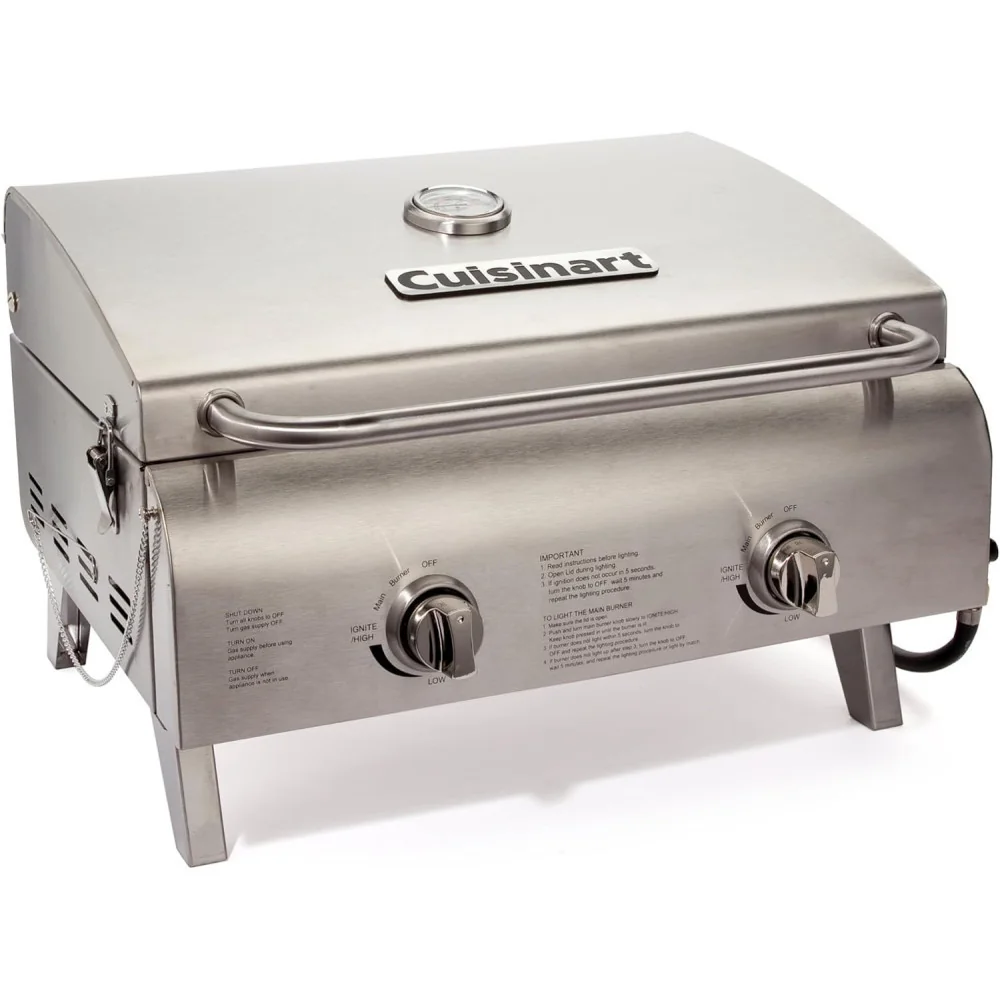 Cuisinart Chef's Style Portable Gas Grill: A Compact Powerhouse for Delicious Outdoor Cooking