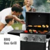 Stainless Steel 3-Burner BBQ Gas Grill