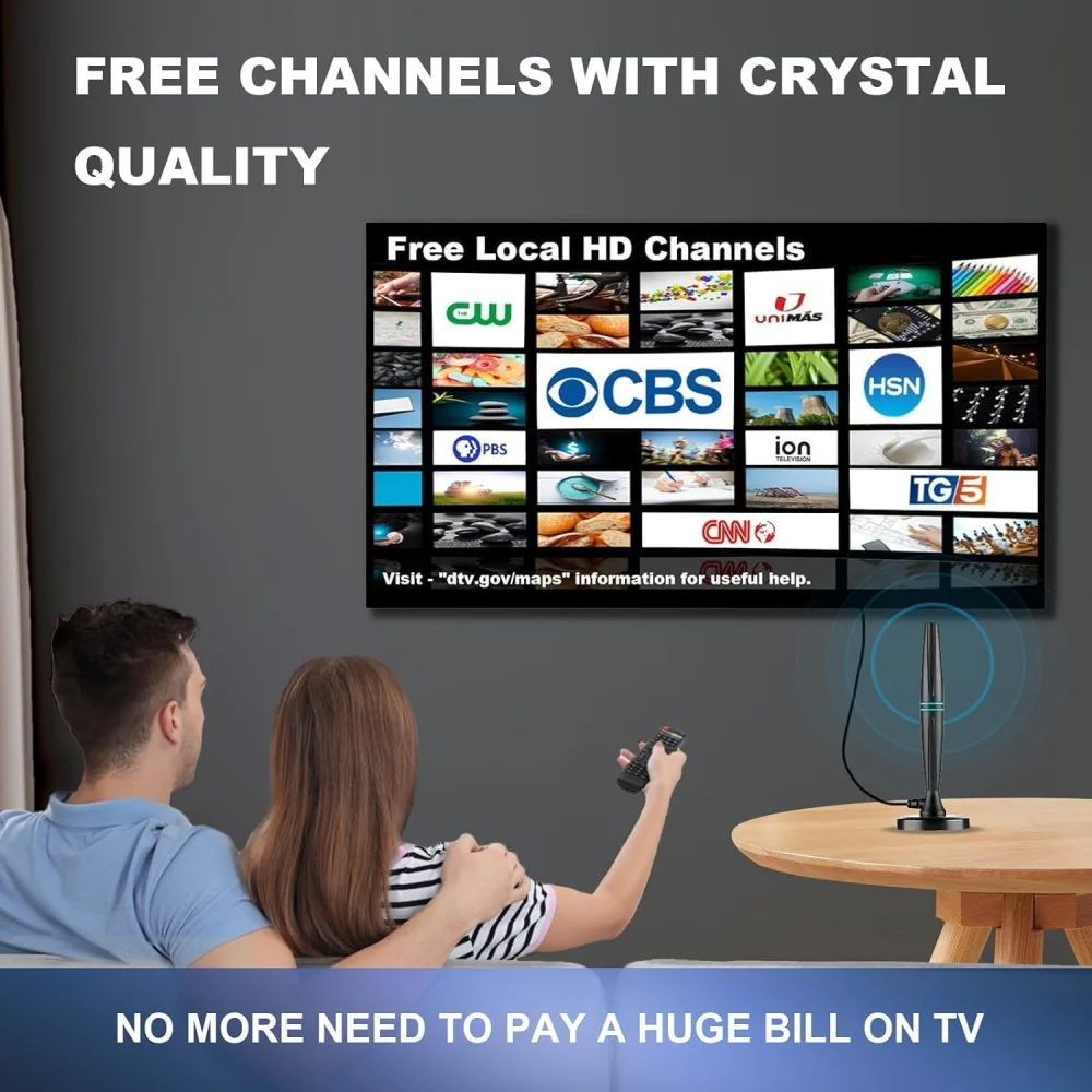 Best TV Antenna for Local Channels and 4K 1080p Support