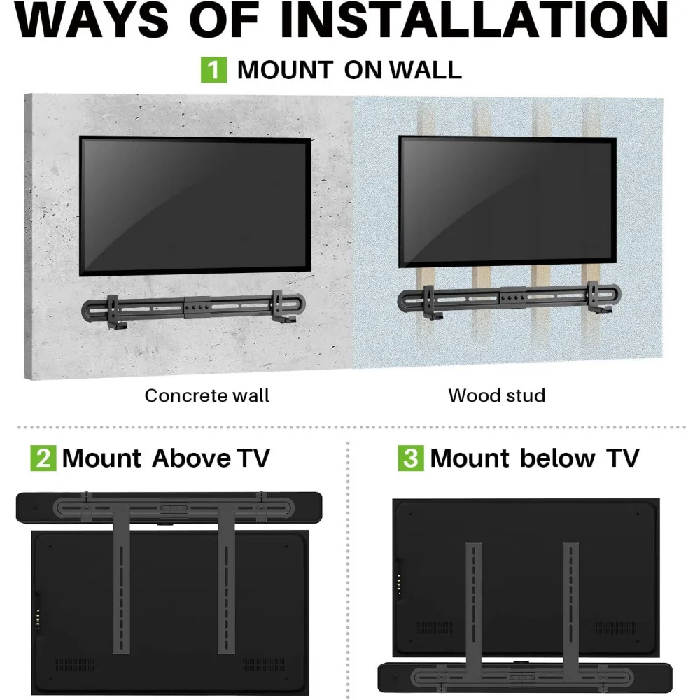 Universal Soundbar Mount: An Innovative Solution for Perfect Sound Placement
