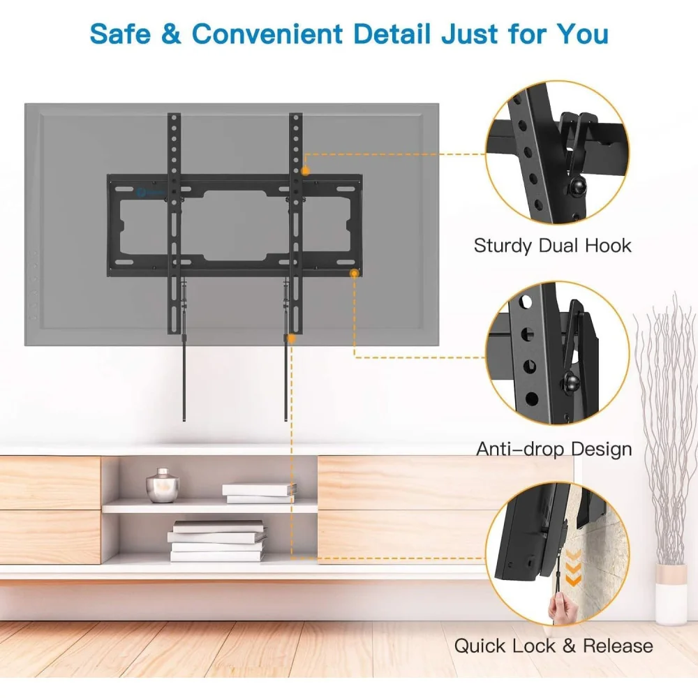 Tilt TV Wall Mount: The Perfect Solution for Securely Mounting Your 23-55 Inch TV