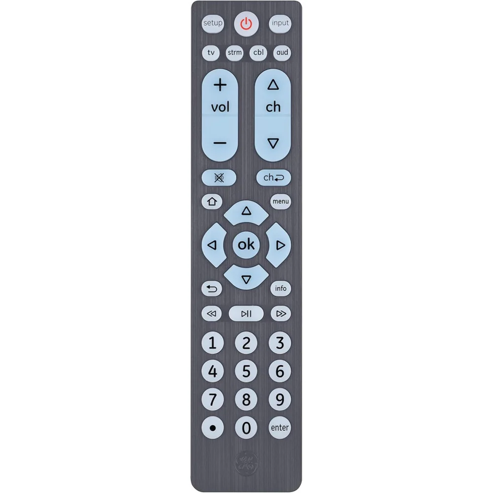 Philips Universal Remote - Simplified Setup for Smart TVs and Media Devices