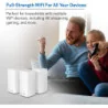 Linksys Velop Mesh Home WiFi for Blazing Speeds Across 4,500 Sq. ft and 30+ Devices