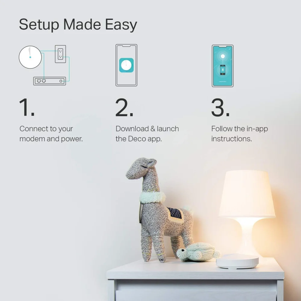TP-Link Deco M5 Mesh Wi-Fi Router: Reliable Connection and Smart Features for Complete Coverage