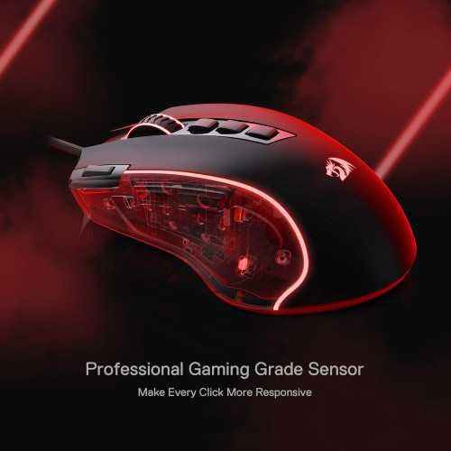 M612 Predator RGB Gaming Mouse with Customizable Features | TekChoice Electronics