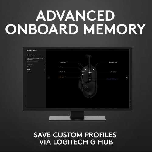 Logitech G502 HERO Wired Gaming Mouse - Precision, Speed, and Customization at Your Fingertips | TekChoice Electronics