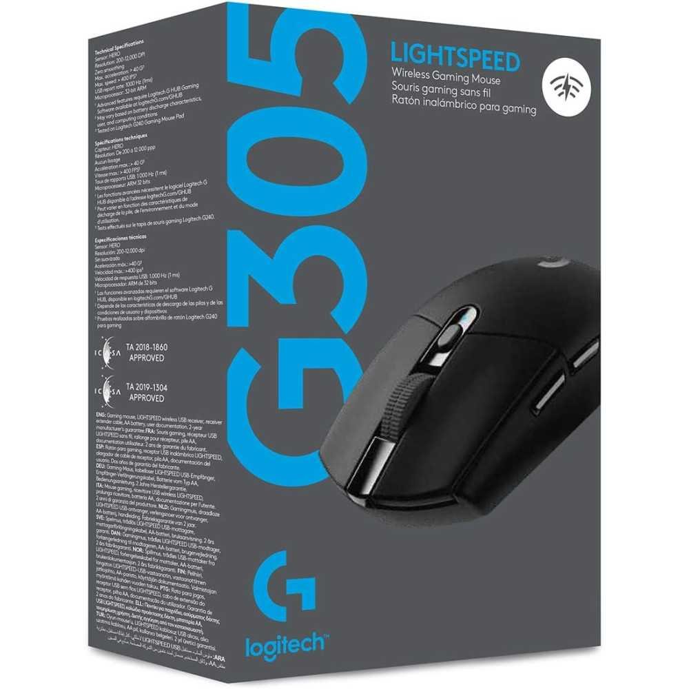 Logitech G305 LIGHTSPEED Wireless Gaming Mouse: Precision, Performance, and Portability | TekChoice Electronics