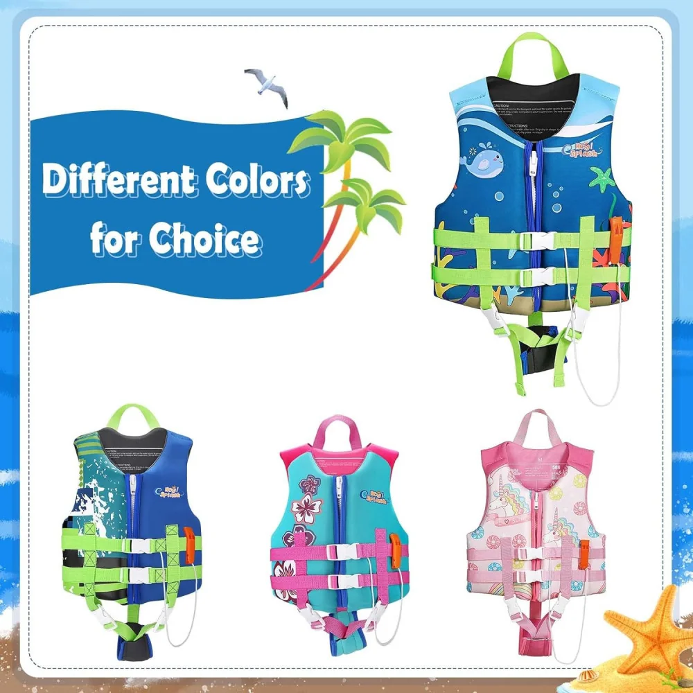 Kids Swim Vest Life Jacket for Fun in the Water