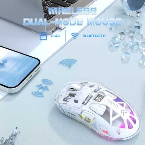 A2 Transparent Wireless Gaming Mouse | TekChoice Electronics