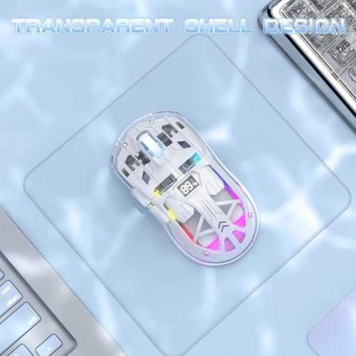 A2 Transparent Wireless Gaming Mouse | TekChoice Electronics