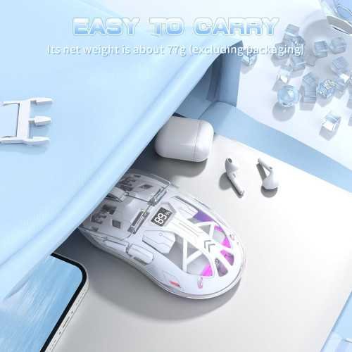 A2 Transparent Wireless Gaming Mouse | TekChoice Electronics